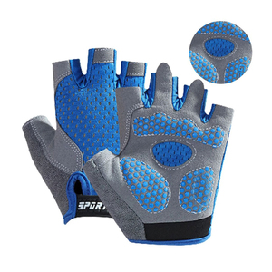 Gants de vélo demi-doigts pour hommes et femmes, respirants, pour le sport, la salle de sport, le vélo de montagne, la route, protection de la poignée, gants toutes saisons - Product Image 1