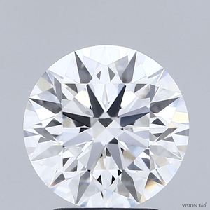 2,53 Ct Par a juego CVD Lab Grown Diamonds E VVS2 Corte brillante redondo IGI Certificado Tipo IIa Triple Excelente - Product Image 1