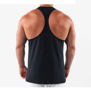 Slim Fit <b>Men</b> <b>Gym</b> Stringer <b>Vest</b> Perfect For Fitness Stylish Sleeveless Tank Top With Soft Fabric - Product Image 4