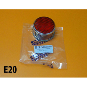 ระบบไฟรถมอเตอร์ไซค์ Lambretta D+LD+E+F ไฟท้ายทรงกลมพร้อมไฟเบรก - Product Image 1