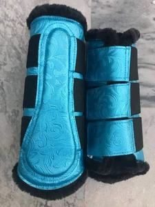 AASTANA WEARS INC AWI-BB-0001 Bottes de protection pour les jambes de cheval d'entraînement professionnel, bottes de brossage personnalisées, légères et respirantes - Product Image 5