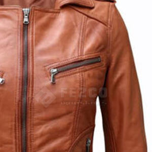 Concevez vos propres vestes de motard en cuir véritable Veste en cuir à vendre en ligne - Product Image 4