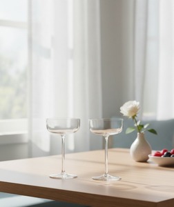 Tumbler à cocktail élégant Bougie Signature |   Verres en verre soufflé à la main de luxe pour la mixologie haut de gamme Verre à cocktail innovant - Product Image 5