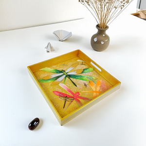 Bandeja de Lacado Vietnamita al por Mayor, Estilo de Arte Popular Ecológico para Decoración de Interiores Modernos, Exhibición de Cocina, Artesanía Vietnamita, la Mejor Opción - Product Image 3