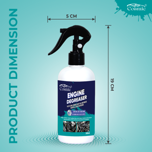 Autocosmic haute Performance 300ml moteur nettoyant dégraissant dissolvant d'huile Spray fluide efficace produits chimiques - Product Image 3