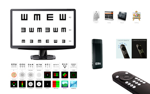 Хит продаж: цифровая таблица для проверки остроты зрения Elite Vision с монитором любого размера для оптометрии - Product Image 2