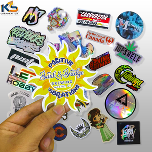 Adhesivo fuerte de alta calidad a prueba de clima decoración al aire libre publicidad precio de fábrica de larga duración forma personalizada tamaño personalizado - Product Image 4