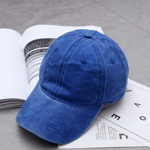 Casquettes de baseball souples de taille 58 cm, casquette de papa, casquette en coton lavé vierge, casquette de papa à 6 panneaux - Product Image 2