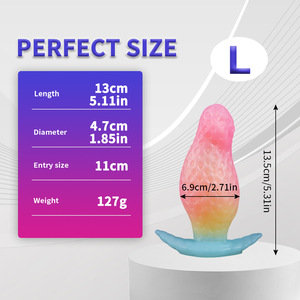 Juguete Anal - Dildo Anal Realista con Forma de Fresa para Juegos SM al Aire Libre - Product Image 2