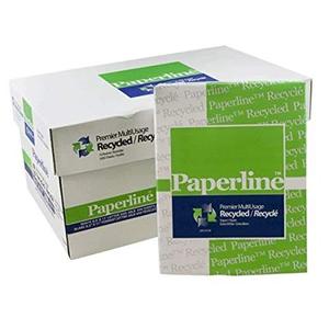 Papel de Copia Reciclado Paperline A4 70g Blanco/Colorido 500 Hojas por Resma para Uso de Oficina - Product Image 1
