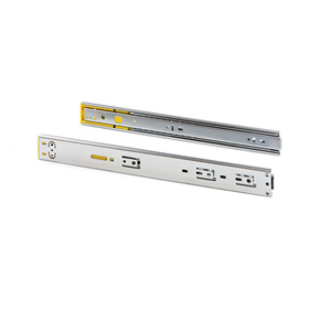 Emuca Set di 5 Full Extension 45mm di altezza 350mm di profondità guide per cassetti con cuscinetti a sfera e Push Closing - Product Image 4