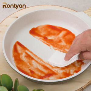 10 पीसी नई आगमन आधुनिक ग्रीन ग्रेनाइट सफेद नॉनस्टिक इंडक्शन कैसरल्स एल्यूमीनियम कुकवेयर सेट रसोई के उपयोग के लिए बर्तन पैन - Product Image 2