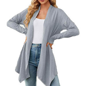 Suéter Cárdigan de Aspecto Elegante y Fácil de Combinar, con Tacto Suave y Calidez Equilibrada - Product Image 1