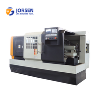 Tour CNC robuste CK6136, tour à plat léger, mandrin à 3 mors MT5, contre-porteuse manuelle simple, contrôleur GSK, pour production de masse en métal