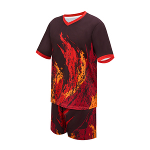 Conjunto de camiseta de fútbol unisex personalizable para adultos, ropa deportiva de sublimación para equipo de fútbol para partidos de práctica, talla de hombre - Product Image 1