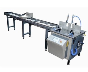 Industrial fully automatic aluminium profile cutting machine single head with dro unit for doors <b>windows</b> fabrication industry - Product Image 5