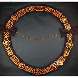 Colliers à chaîne Grand Lodge Colliers maçonniques personnalisés de haute qualité Meilleure vente Colliers maçonniques personnalisés en vente chaude - Product Image 4