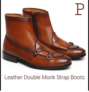 Botas Chelsea de cuero Premium para hombre, botas altas cómodas, suela de cuero, botas de invierno diarias para elevar tu estilo - Product Image 4