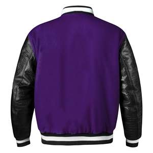 Premium Quality Button Closer <b>Men</b> Varsity <b>Jackets</b> Adult Size Streetwear Custom Made <b>Men</b> Leather Sleeves Varsity <b>Jacket</b> - Product Image 2