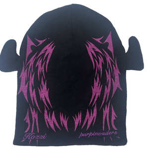 Pasamontañas Deportivo Personalizado al por Mayor con Logotipo Tejido Jacquard, Cubre Rostro Completo con 3 Orificios, Transpirable, Impermeable, Unisex, para Esquí - Product Image 2