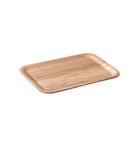 Bandeja de Servir Rectangular de Bambú de Color Natural, Estilo Americano, de Calidad Vintage, Ecológica y Más Vendida - Product Image 1