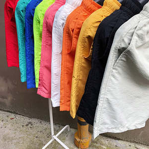 Short de fitness en nylon taille européenne pour hommes pour l'été séchage rapide américain double couche basket-ball entraînement musculaire moyen - Product Image 3