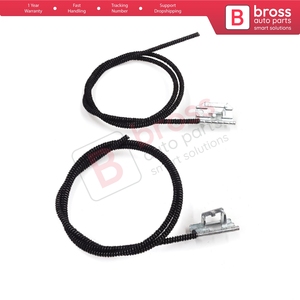 Ensemble de câbles de levage de toit ouvrant coulissant BSR671, gauche et droite, pour 206 206+ 207 842461, pièces automobiles Bross, fabriqué en Turquie - Product Image 2