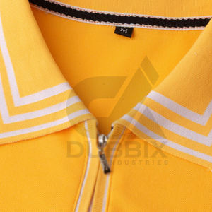 Vente en gros de t-shirts polo de haute qualité pour hommes T-shirt polo en coton personnalisé en tissu respirant pour hommes T-shirt Ringer - Product Image 3