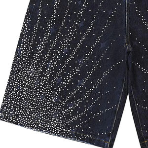 Shorts Vaqueros Vintage de Alta Calidad y Estilo para Hombre, Diseño Personalizado 2025, Cinturón Transpirable de Nailon/Algodón, para Verano e Invierno - Product Image 4