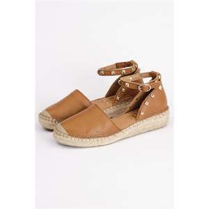 Espadrille à talon compensé fermé et talon bas - Product Image 2