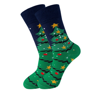 Nueva Llegada, Venta Caliente, Calcetines de Hombre Transpirables con Diseño Navideño de Papá Noel, Divertidos y con Personalidad - Product Image 5