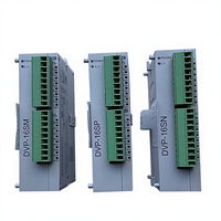 Delta DVP16SM11N Modul CPU PLC Otomasi Industri Komunikasi RS485 240V DC 8(4AI)/6(2AI) I/O PLC Baru yang Dapat Diprogram