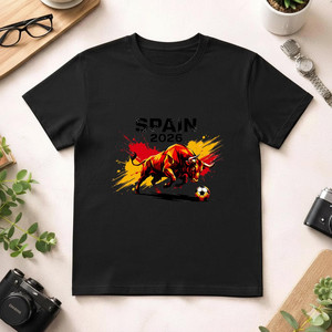 T-Shirt Unisex 100% Cotone 210GSM Stile Casual Peso Tessuto 240 Grammi Qualità Premium Stampa Serigrafica Design Personalizzabile - Product Image 1