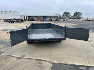 7x14 7TON Telescopic Dump <b>Trailer</b> with Alum <b>Wheels</b> <b>for</b> Sale - Product Image 4