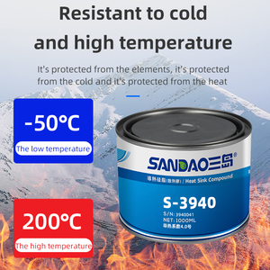 Nhiệt dán <span class=keywords><strong>1kg</strong></span> chất lỏng nhiệt conductiviyt RTV Silicone keo nhiệt Silicone keo cho linh kiện điện tử CPU - Product Image 3