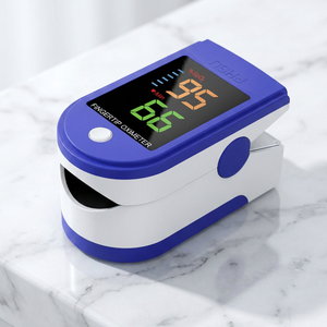 Oxymètre de pouls au doigt, moniteur de saturation en oxygène du sang, moniteur de fréquence cardiaque, oxymètre LED - Product Image 5