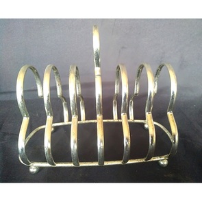 Nouvelle arrivée argent tranche toast support pour petit déjeuner morceaux de pain accessoires de cuisine maison stockage et organisation toast rack - Product Image 4