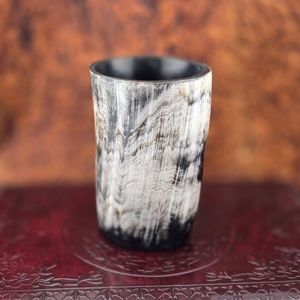 TASSES EN CORNE PERSONNALISÉES INDE USCTORY PRODUITS ARTISANAUX Tasse à boire en corne Nouveau design Naturel Original Viking Drinking - Product Image 1
