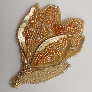 Collar Chapado en plata de imitación a la moda, colgantes con cuentas doradas, Material de acero inoxidable, diseño de joyería para fiestas de boda - Product Image 1