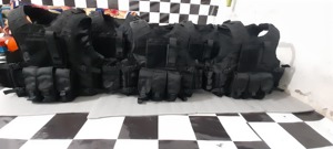 Gilet tactique de fabricant personnalisé Équipement tactique multifonctionnel Chalecos Gilet de sécurité Gilet de vêtements de sécurité noir - Product Image 6