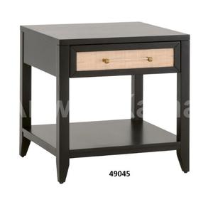 โต๊ะข้างกลมสแตนเลสสีทองพร้อมกาแฟขัดเงา & โต๊ะน้ำชาสำหรับบ้านโรงแรมและร้านอาหาร - Product Image 3