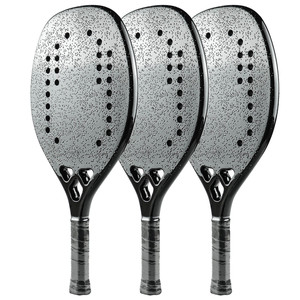 ไม้เทนนิสชายหาดออกแบบได้ตามต้องการสำหรับนักเล่น padel โครงคาร์บอน12K ไฟเบอร์ตาข่ายโฟม EVA พร้อมโลโก้ใหม่ - Product Image 5