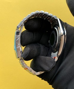 Style Vintage 41mm Index Cadran Lunette Cannelée En Acier Inoxydable Mécanique Mouvement Automatique Montre-Bracelet De Luxe De L'Inde - Product Image 5