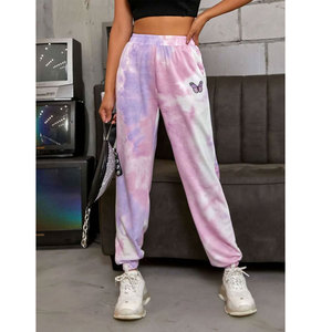 Pantalon de survêtement respirant de qualité supérieure pour femmes, couleur unie, coupe décontractée, survêtement en molleton de coton pour l'hiver, prix bon marché - Product Image 1