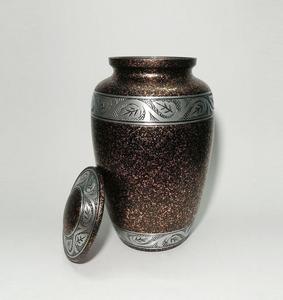 Urnes de crémation en gros en aluminium personnalisées de haute qualité pour cendres humaines Arbre de vie Fournisseur d'urnes de crémation en métal souvenir - Product Image 5