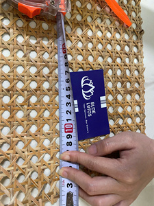 HIGH QUALITY <b>Rattan</b> <b>Webbing</b> Cane Use For Panel Weaving And Craft Production Project For Wholesale Vietnam - Product Image 6