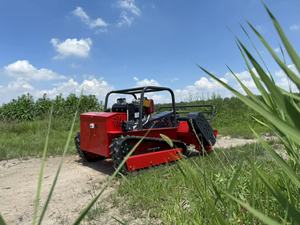 Từ Xa flail Máy cắt cỏ với Blades động cơ diesel Robot cỏ <span class=keywords><strong>Cutter</strong></span> lâm nghiệp mulcher - Product Image 6