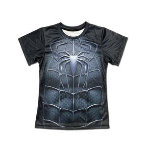 Camiseta para niños 100% algodón Color sólido Ajuste regular Personalizable Secado rápido Transpirable Casual Venta al por mayor - Product Image 4