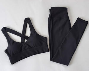 Ropa Deportiva al por Mayor para Gimnasio, Conjuntos de 2 Piezas para Mujer, Chaquetas de Yoga, Leggings de Entrenamiento, Sujetadores Deportivos, Conjuntos de Yoga - Product Image 1