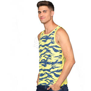 Servicio OEM, Nuevo Diseño, Camiseta sin Mangas para Hombre, para Levantamiento de Pesas, Temporada de Verano, Alta Calidad, Corte Regular, Tallas Grandes, Transpirable, Ecológica, de Secado Rápido - Product Image 3